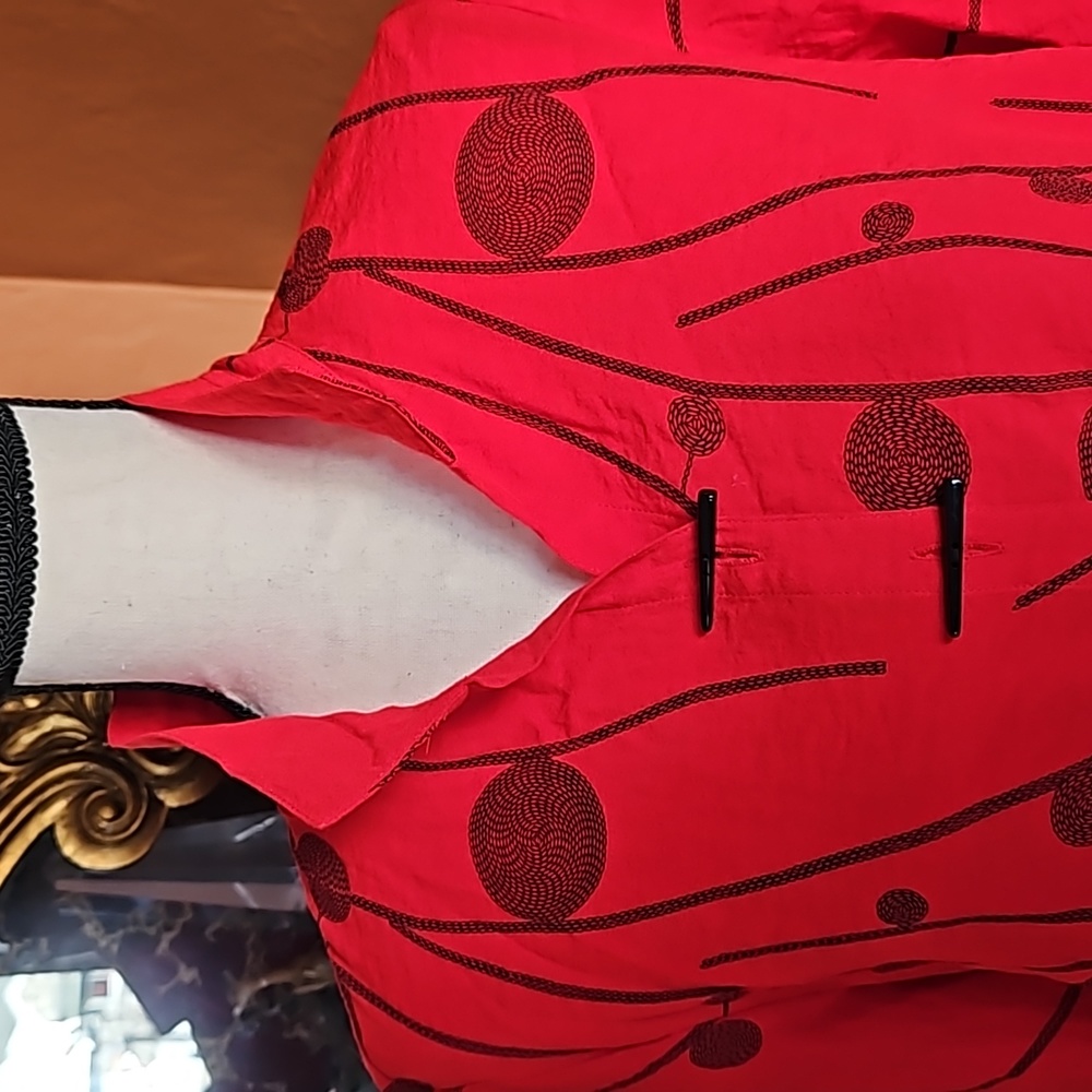 Ali Miles Poppy Print Overpiece/Jacket - Picture 2 of 9